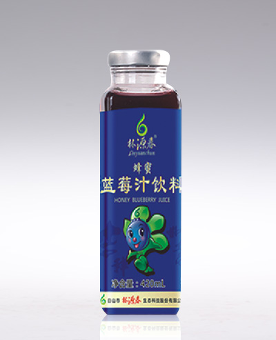 蜂蜜藍莓汁飲料