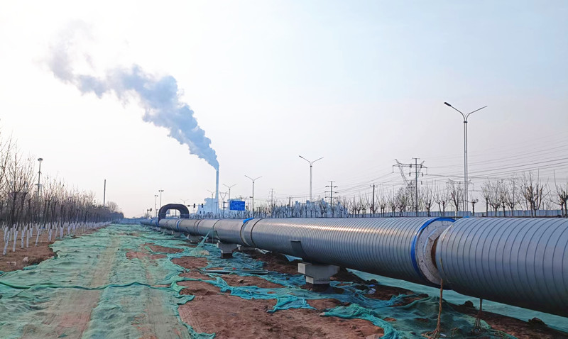 京唐港工業園區蒸汽主管網項目