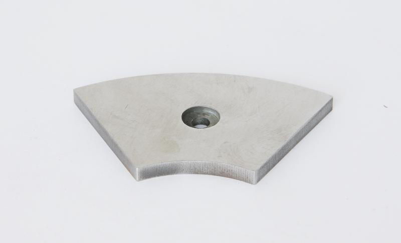 扇型铁铬钴磁体可打孔沉孔