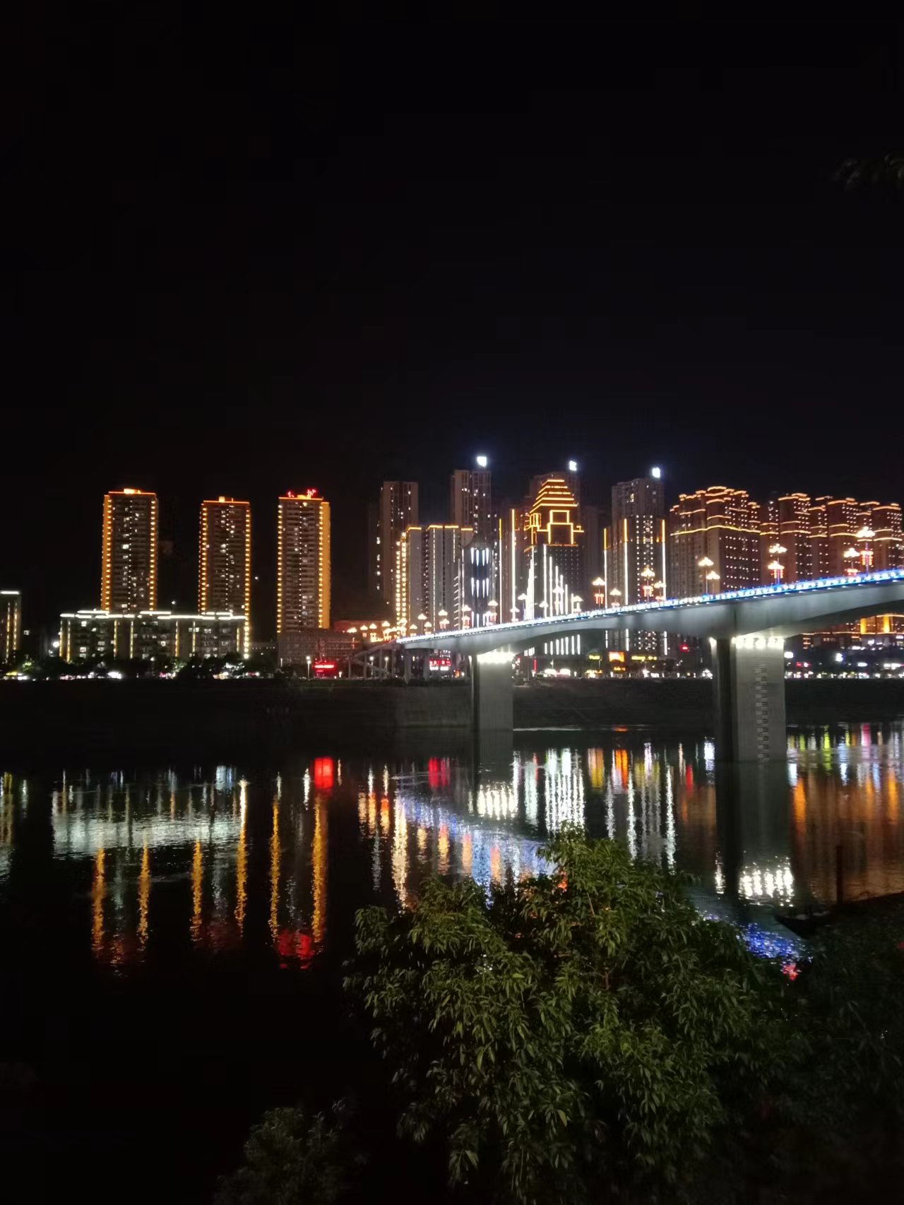 彭水夜间乌江画廊旅游景区品质提升夜间经济灯饰工程