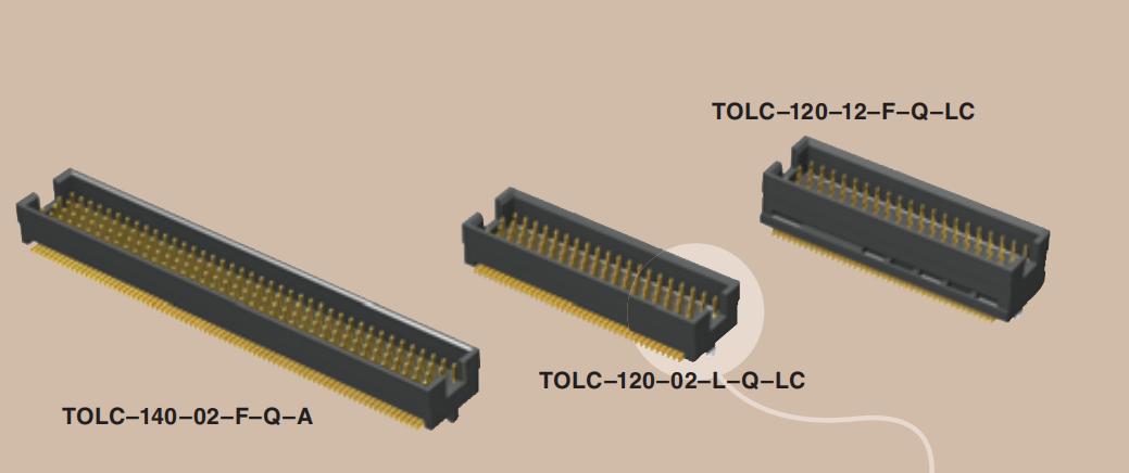 愛得樂/ADL  替代 Samtec公司高速連接器  TOLC-140-22-L-Q-A