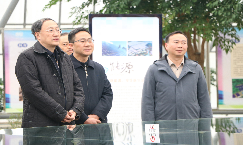 贵州省委常委、组织部部长李邑飞到公司视察工作