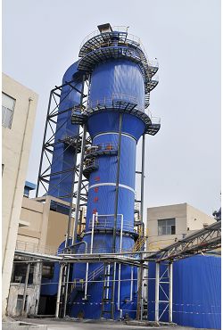 青島黃島熱電廠240t/h鍋爐脫硫濕電工程