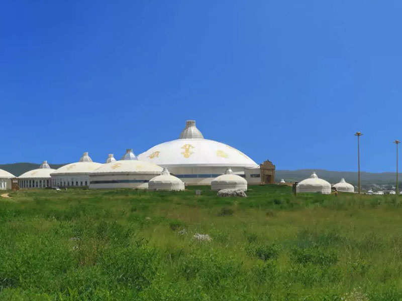 蒙古包群落呼和塔拉会议中心蒙古包屋面维修项目