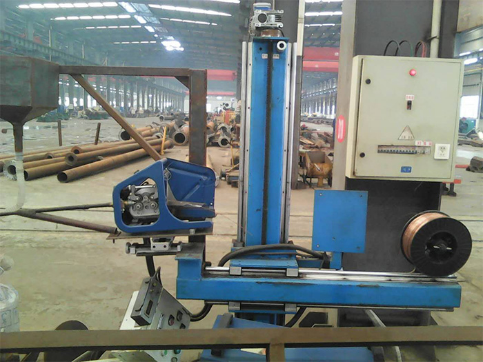 Independent research and development of welding operation machine