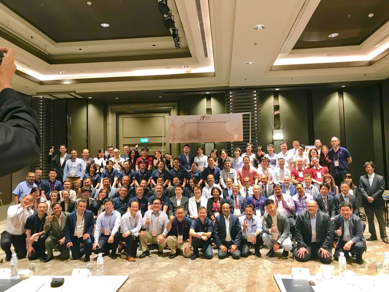 2018年5月16日，ITW PP & F ROA 全球经销商会议在泰国曼谷隆重举行