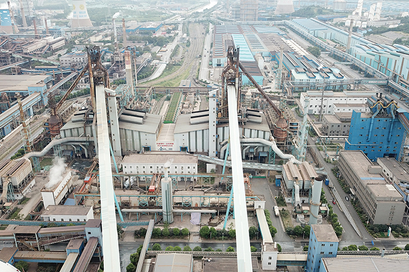南鋼煉鐵廠新建4#5#高爐與2座220m燒結機接口
