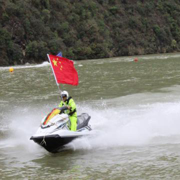 中國摩托艇聯賽山陽站開賽 雙賽模式成亮點