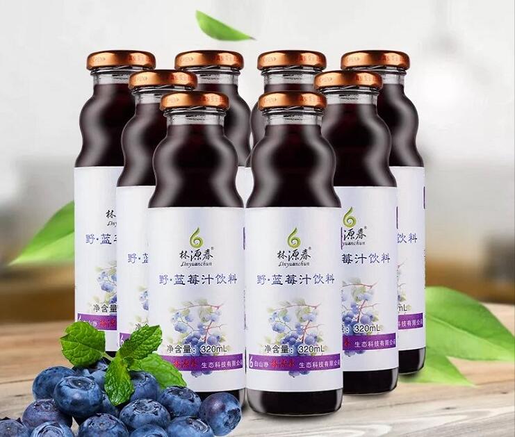強烈推薦丨好喝又健康的林源春藍莓汁飲料~
