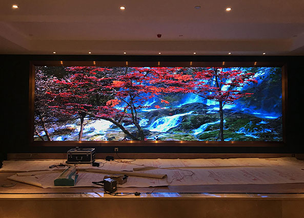 宴會廳LED全綵顯示屏