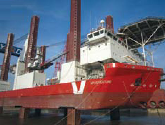 MPI No.1 海上風車安裝船