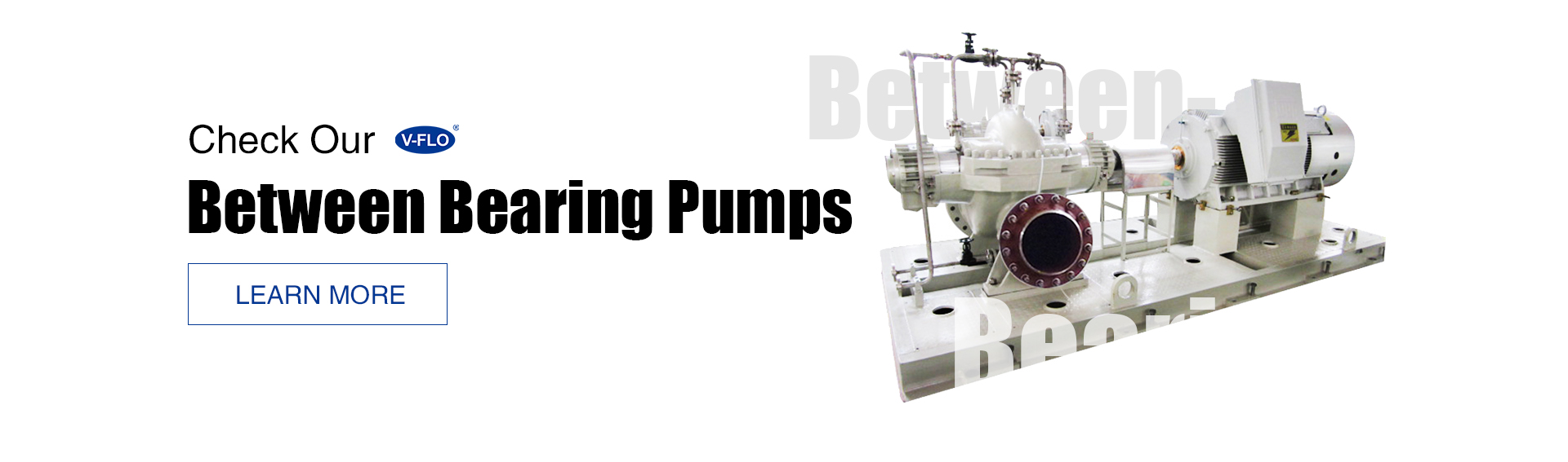between bearing pumps